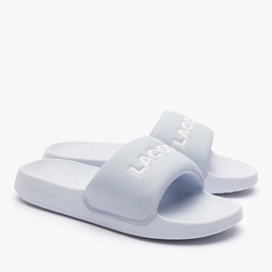 Blue - Front - Lacoste Womens-Ladies Serve 1.0 Sliders