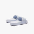 Blue - Side - Lacoste Womens-Ladies Serve 1.0 Sliders