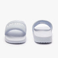 Blue - Pack Shot - Lacoste Womens-Ladies Serve 1.0 Sliders