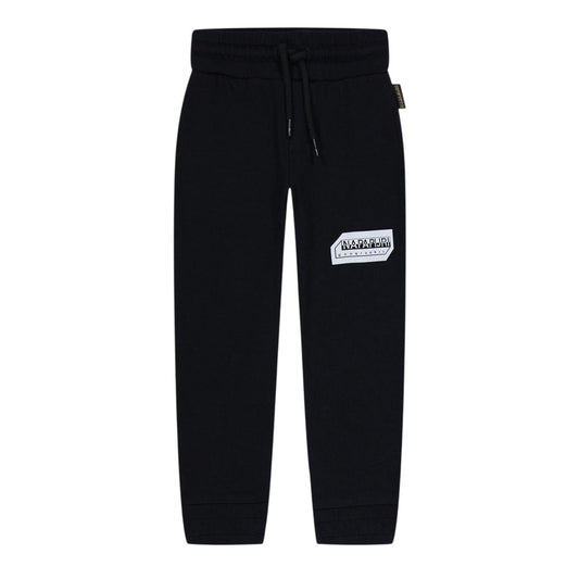 Black - Front - Napapijri Childrens-Kids Kitik Regular Joggers