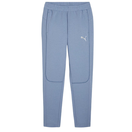 Blue - Front - Puma Mens TeamFINAL Casuals Jersey Athletic Joggers