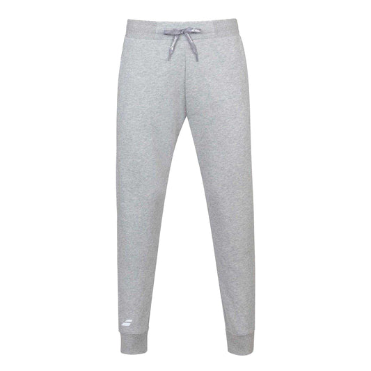 High Rise Grey Heather - Front - Babolat Womens-Ladies Cotton Blend Regular Joggers