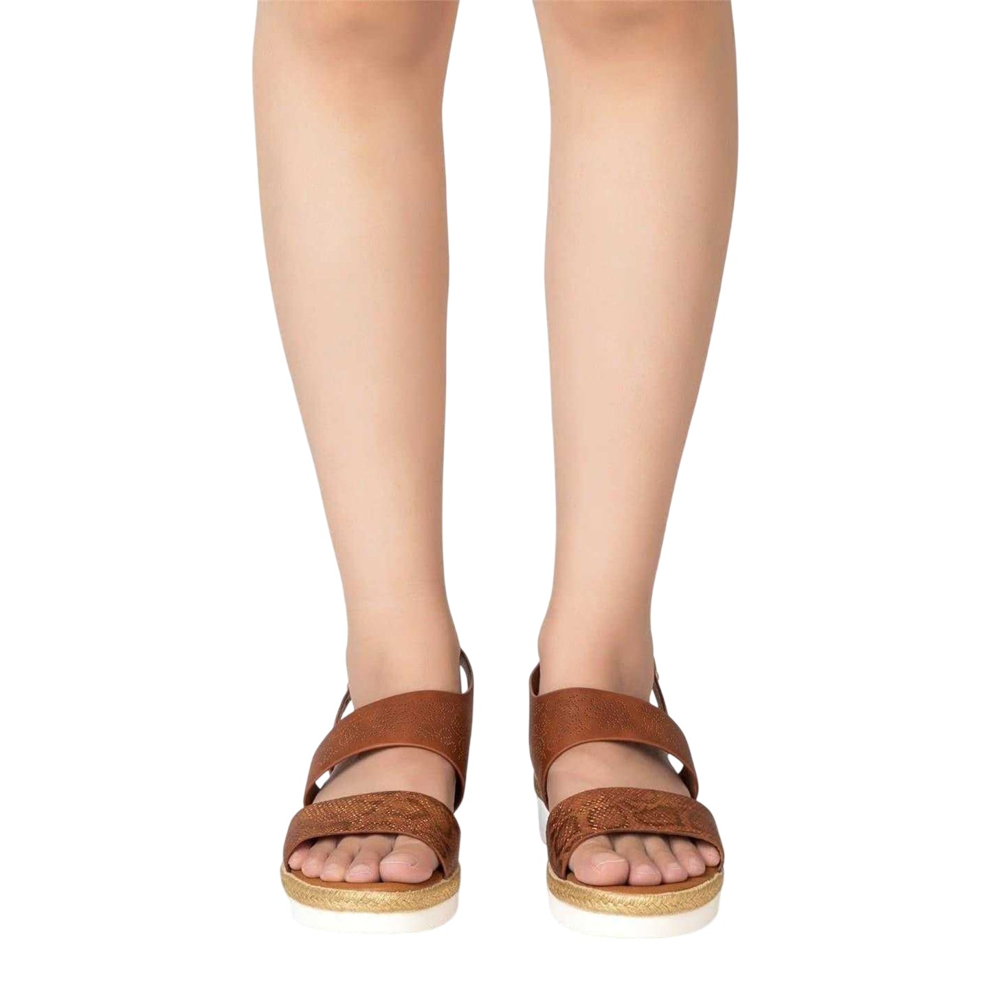 Brown - Lifestyle - Firetrap Womens-Ladies Ella Wedge Sandals