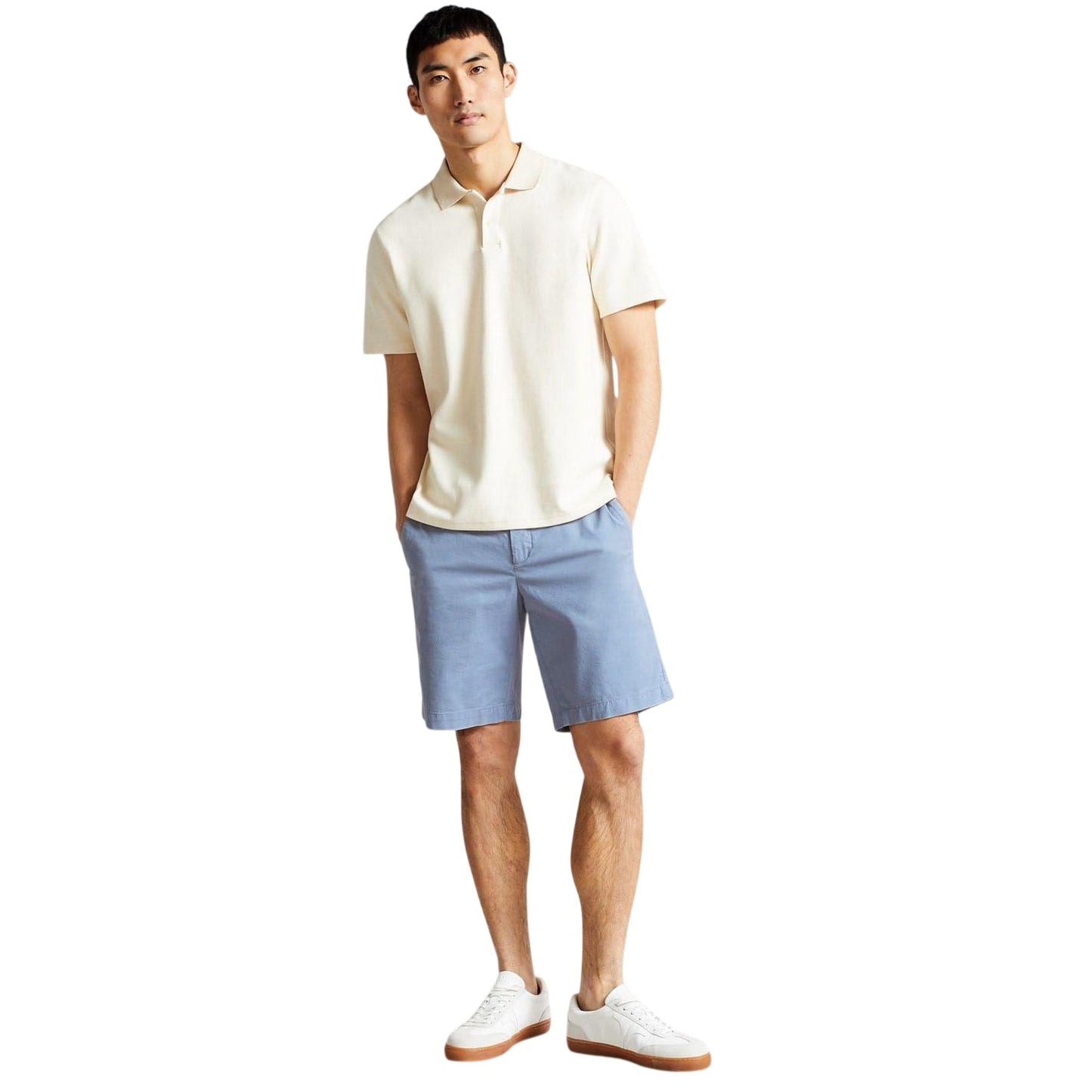 Mid Blue - Lifestyle - Ted Baker Mens Chino Shorts
