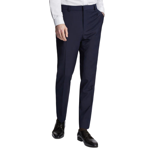 Navy - Front - Ted Baker Mens Panama Trousers