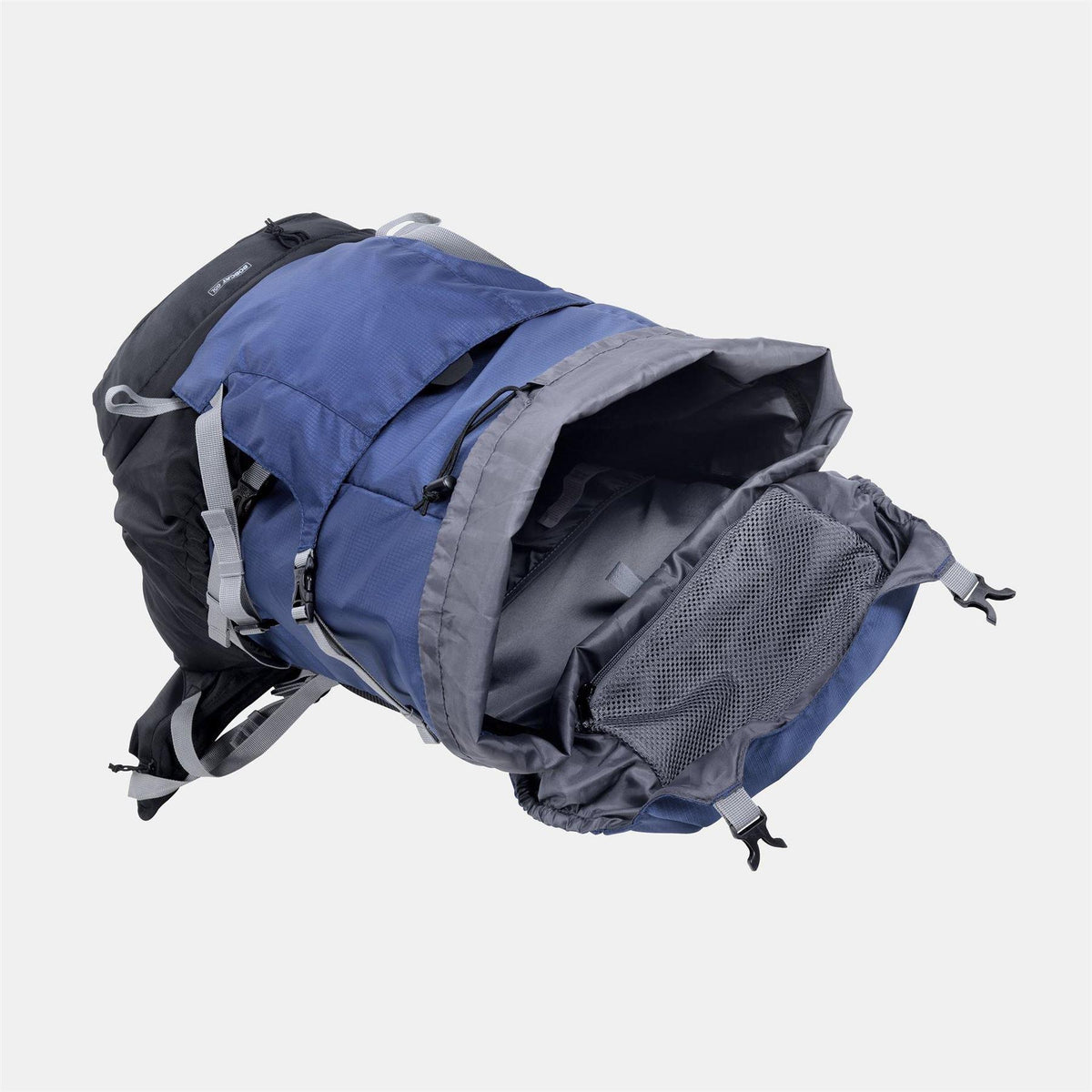 Navy - Lifestyle - Karrimor Bobcat Logo Hiking 65L Rucksack