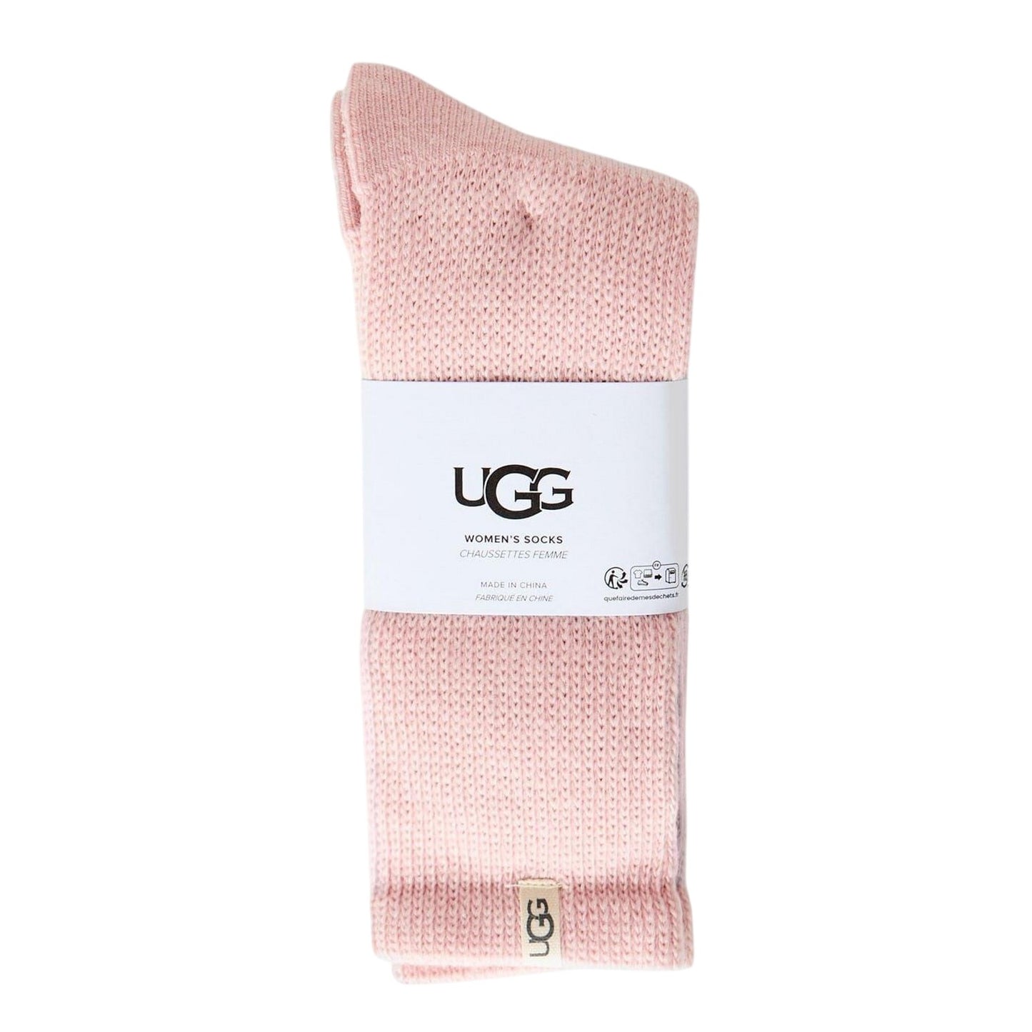 Dusk - Back - UGG Womens-Ladies Shealy Fluffy Socks