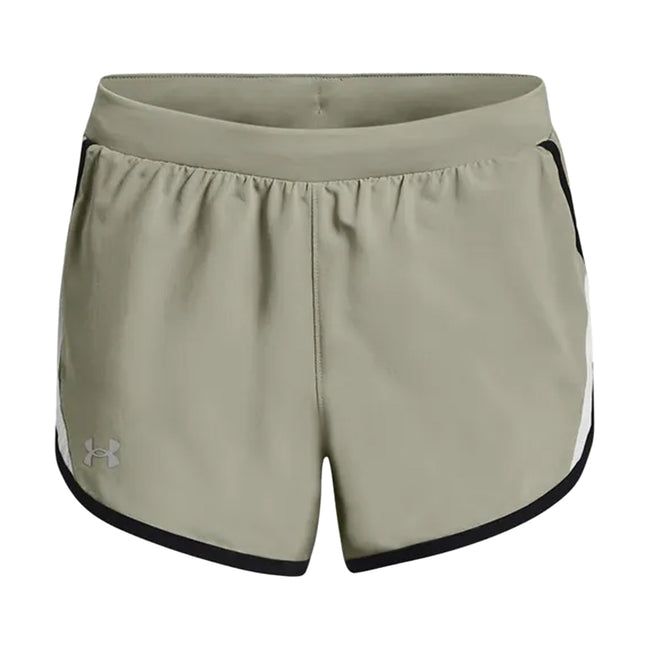Green - Front - Under Armour Womens-Ladies Fly By 2.0 Shorts