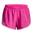 Pink - Front - Under Armour Womens-Ladies Fly By 2.0 Shorts