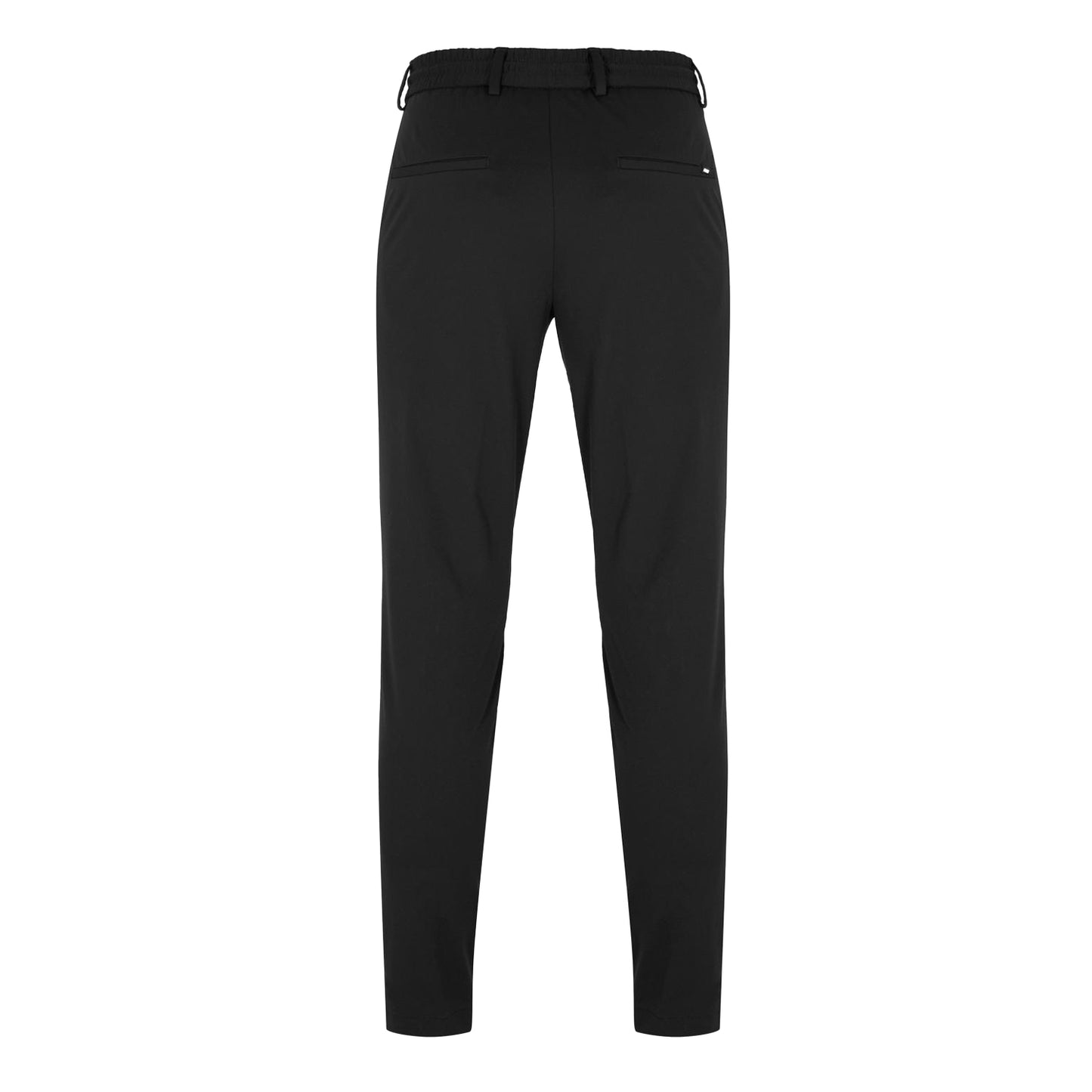 Black - Back - Hugo Boss Mens Straight Leg Trousers