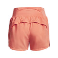 Pink - Back - Under Armour Womens-Ladies Run Stamina Shorts