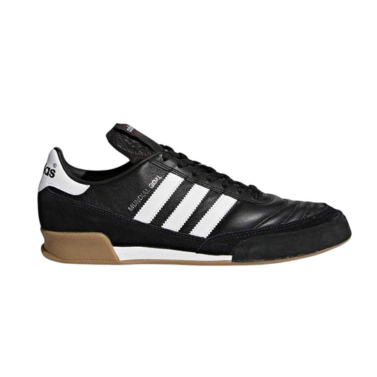 Black - Front - Adidas Mens Mundial Goal Leather Indoor Football Shoes