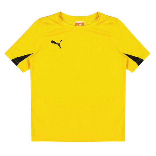 Yellow - Front - Puma Childrens-Kids Team Short-Sleeved Training T-Shirt