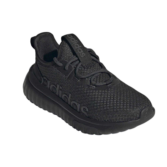 Black - Front - Adidas Childrens-Kids Kaptir 4.0 Trainers