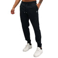 Navy - Front - Original Penguin Mens Sticker Pete Fleece Jogging Bottoms