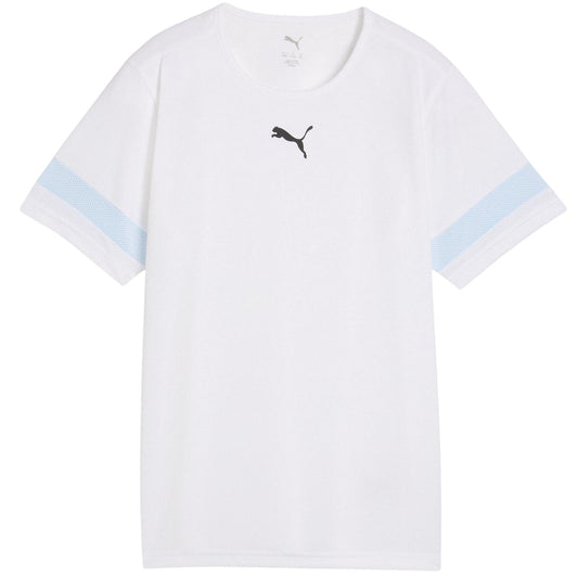 White-Blue - Front - Puma Childrens-Kids Performance T-Shirt