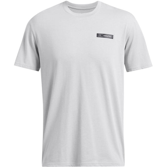 Frost Gray - Front - Under Armour Mens Performance Heavyweight Gym T-Shirt