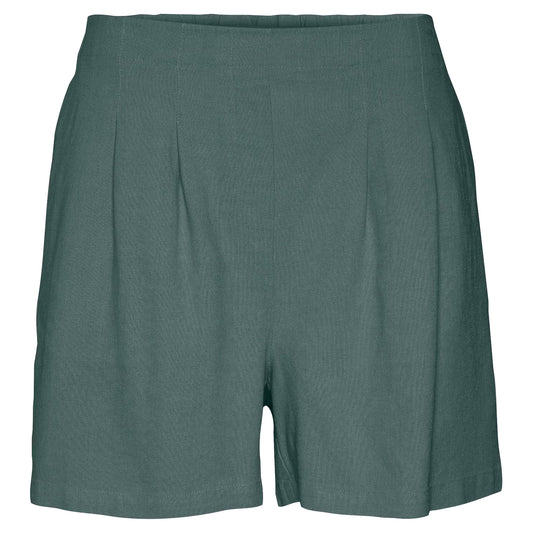 Balsam Green - Front - Vero Moda Womens-Ladies Jesmilo Shorts