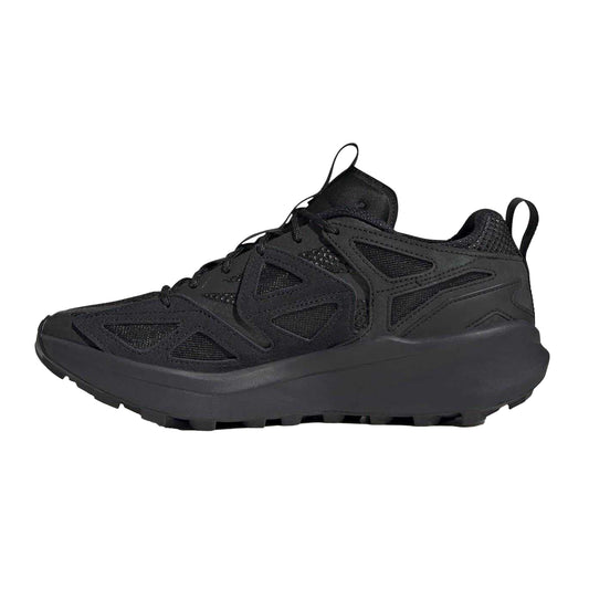 Bronze-Grey - Front - Adidas Mens Kantai Trail Leather Shoes