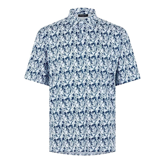 White - Front - Farah Mens Milford Regular Polo Shirt