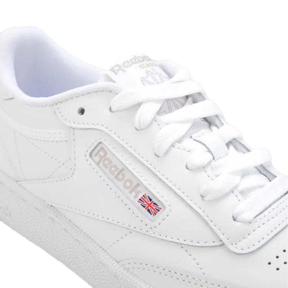 White - Lifestyle - Reebok Womens-Ladies Club C 85 Leather Trainers