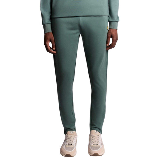 Green - Front - Lyle & Scott Mens Fly Fleece Lightweight Joggers