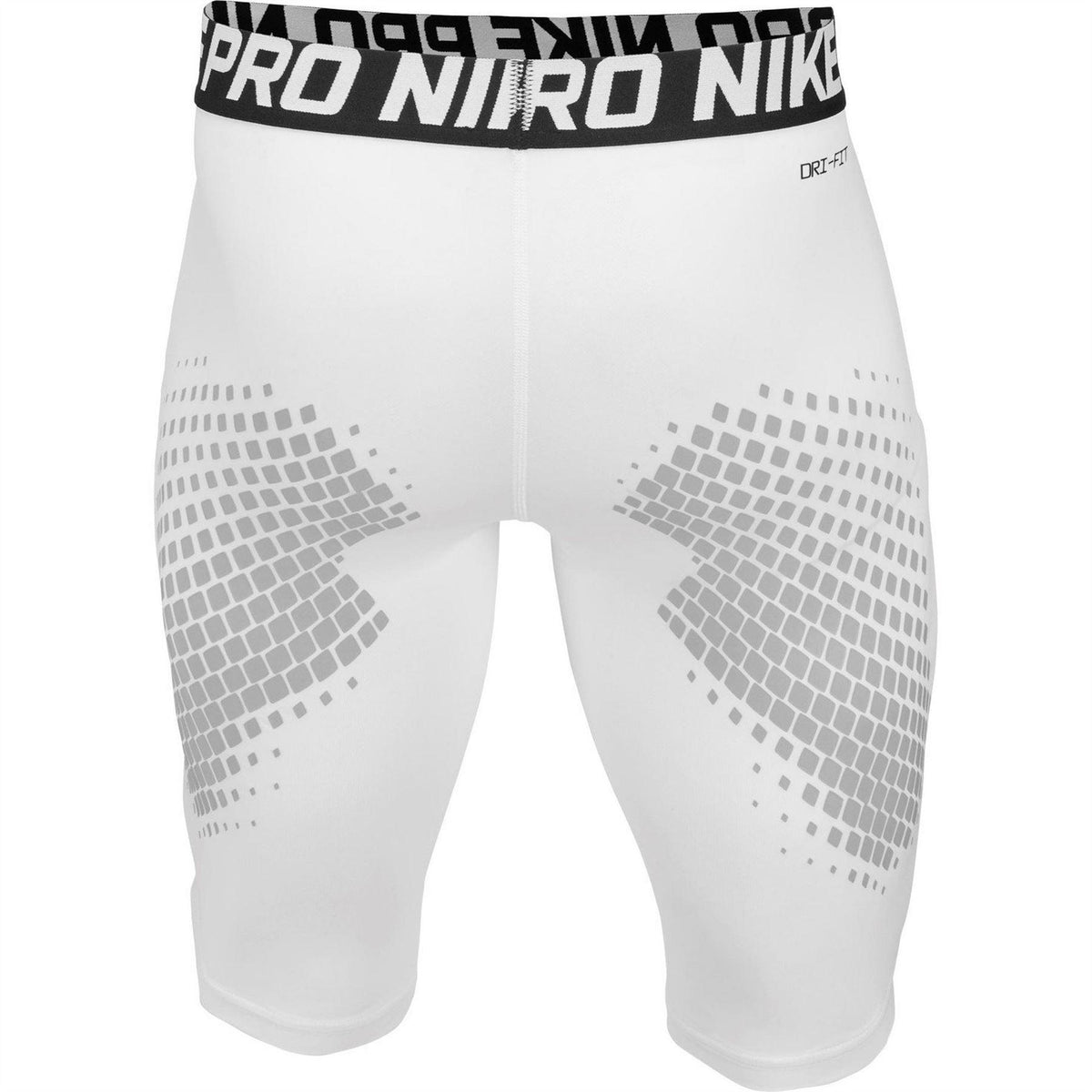 White - Back - Nike Mens Pro Workout Compression Shorts