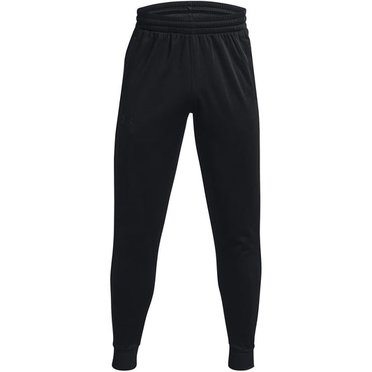 Black - Front - Under Armour Mens Fleece Joggers