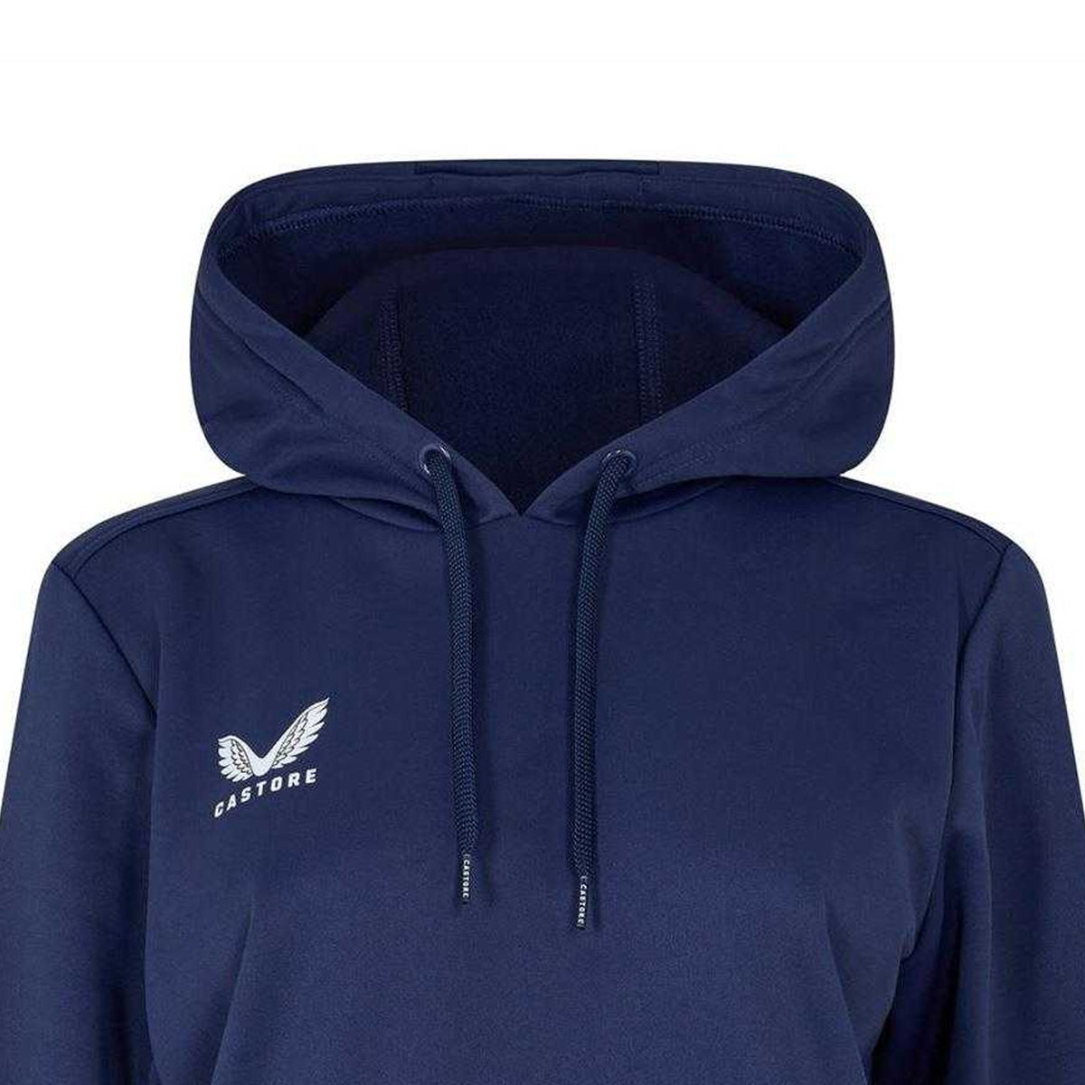 Peacoat - Back - Castore Womens-Ladies Overhead Hoodie