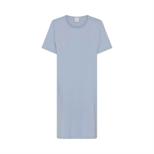 Blue - Front - CCDK Copenhagen Womens-Ladies Bea Short-Sleeved Dress
