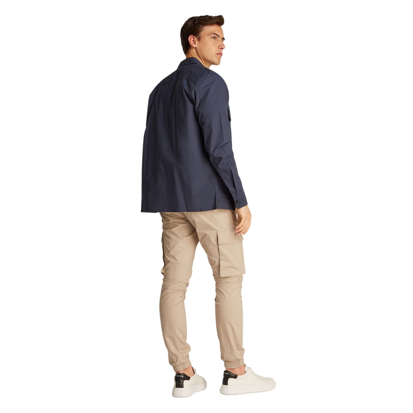 India Ink - Pack Shot - Calvin Klein Mens Cotton Overshirt