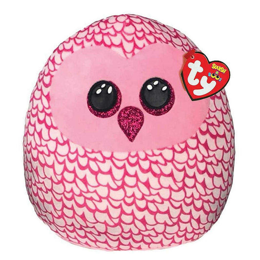 Pink - Front - TY A Boo Owl Plush Toy
