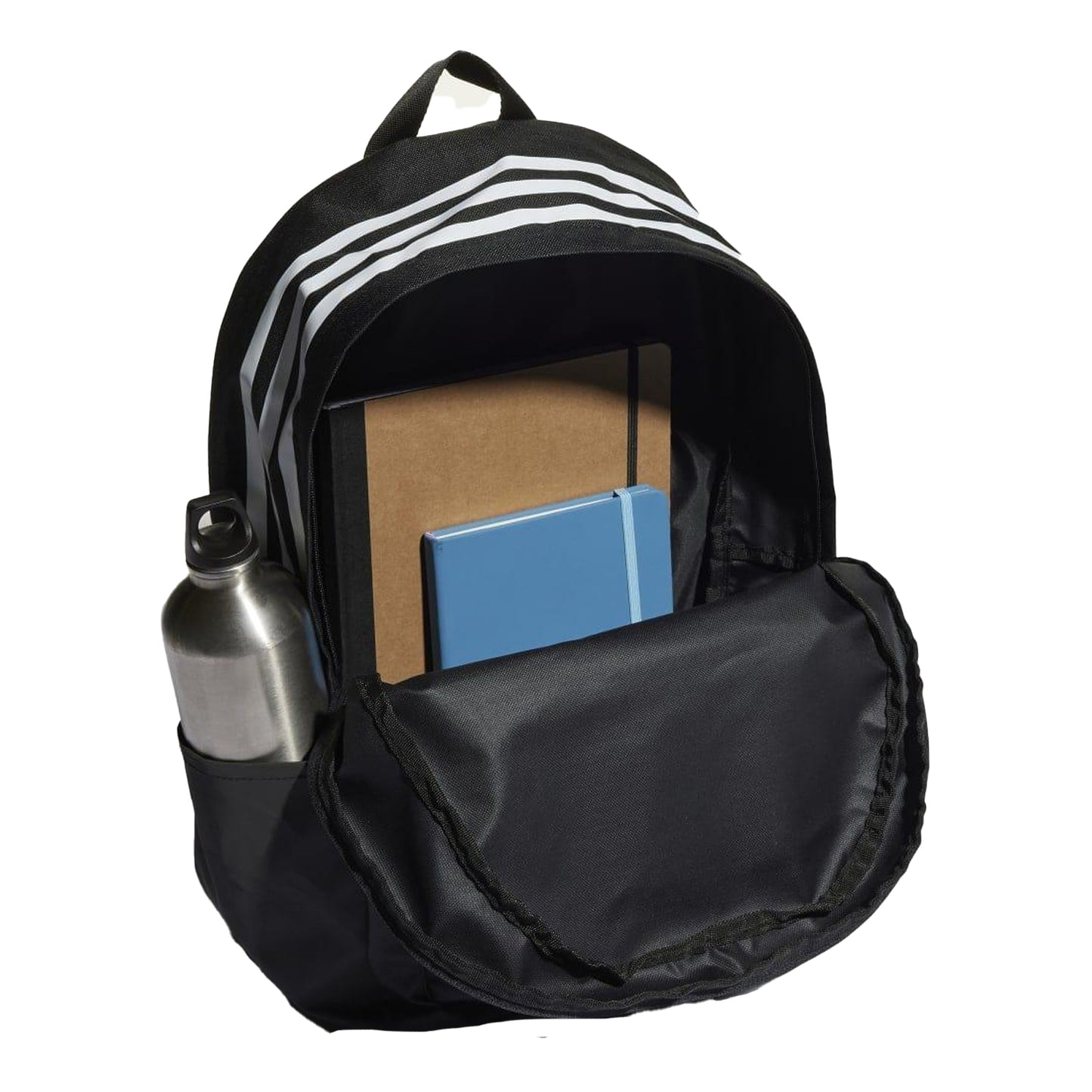 Black-White - Lifestyle - Adidas Classic 3 Stripes Backpack