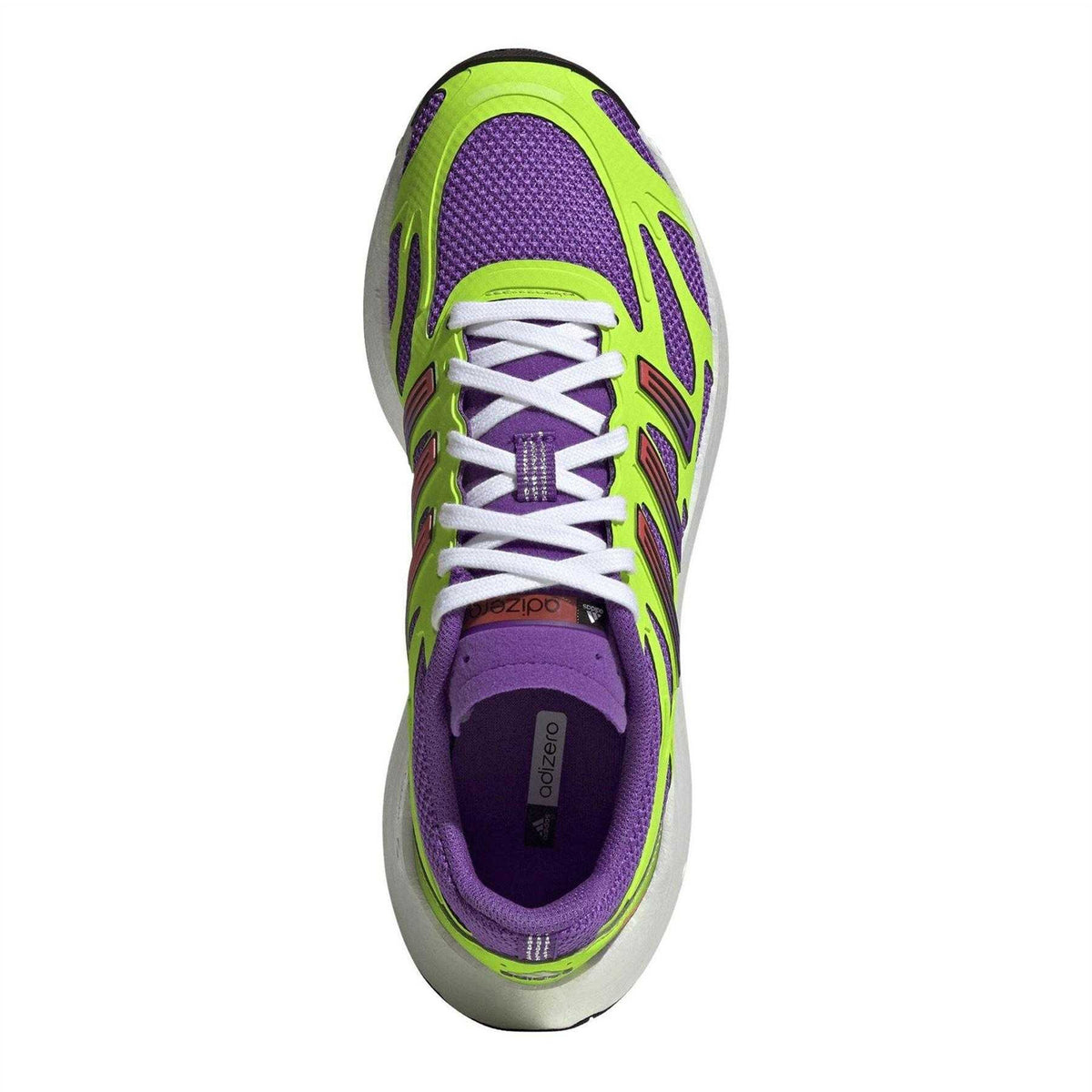 Purple-Green-Metallic Silver - Lifestyle - Adidas Womens-Ladies Adizero Aruku Running Trainers