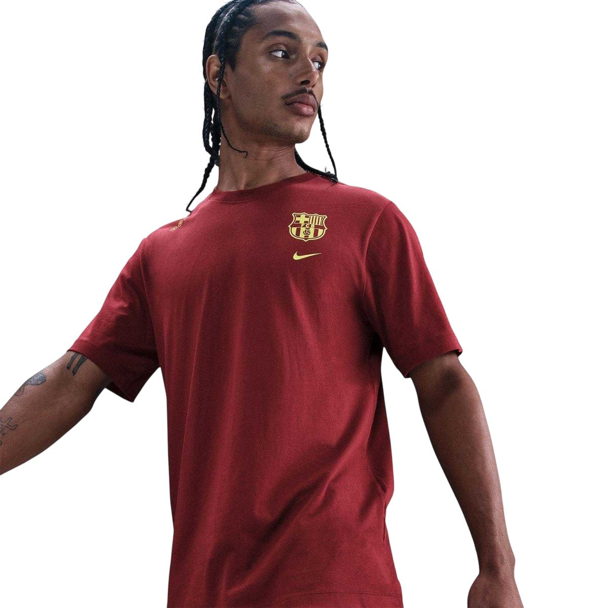 Team Red - Pack Shot - Nike Mens FC Barcelona T-Shirt
