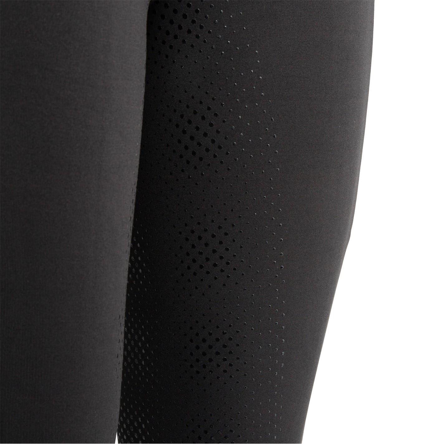 Black - Pack Shot - Requisite Womens-Ladies Lightweight Horse Riding Tights
