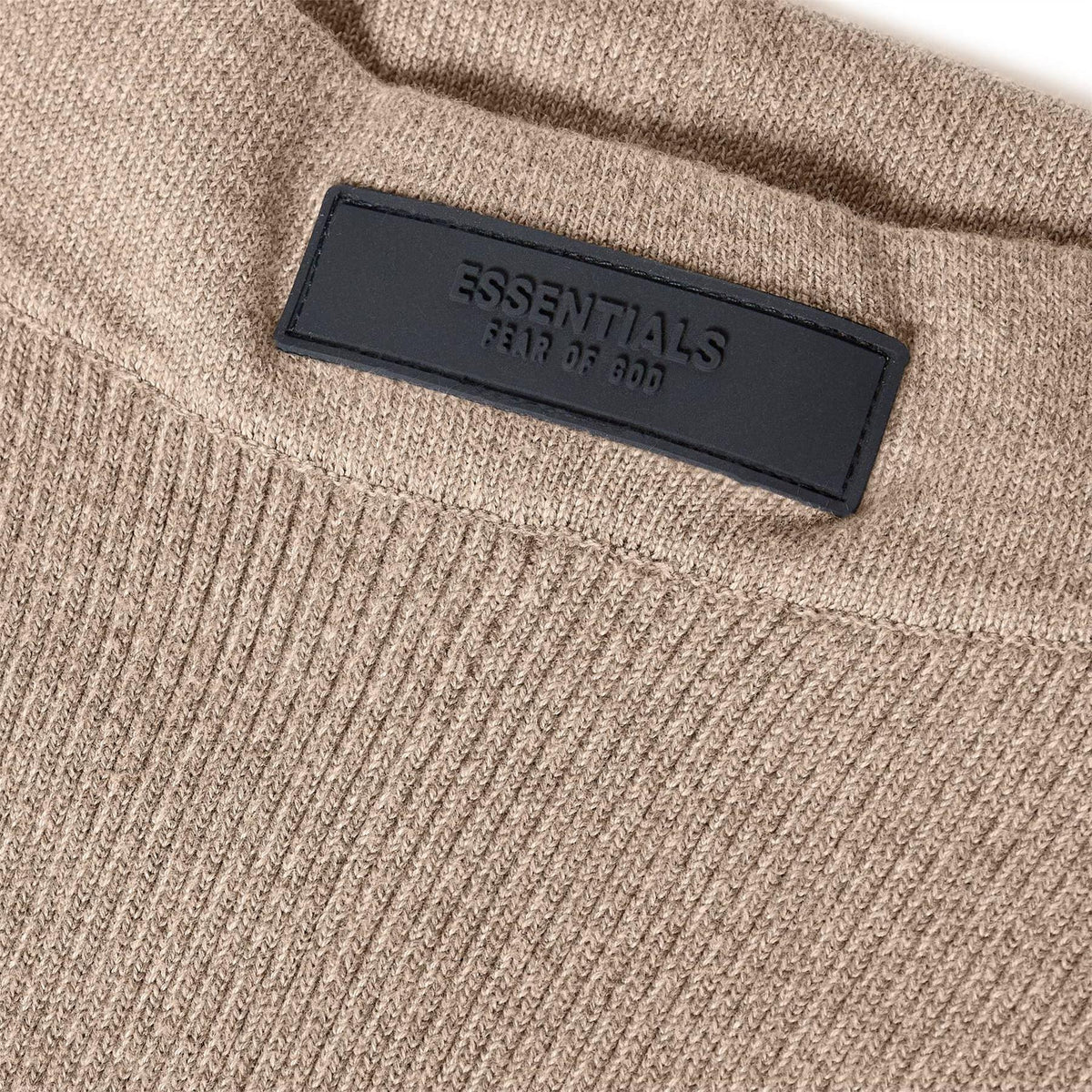 Heather Grey - Back - Essentials Womens-Ladies Ribbed Leggings