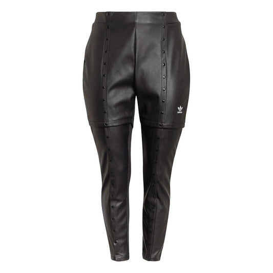 Black - Front - Adidas Womens-Ladies Originals Slim Leggings