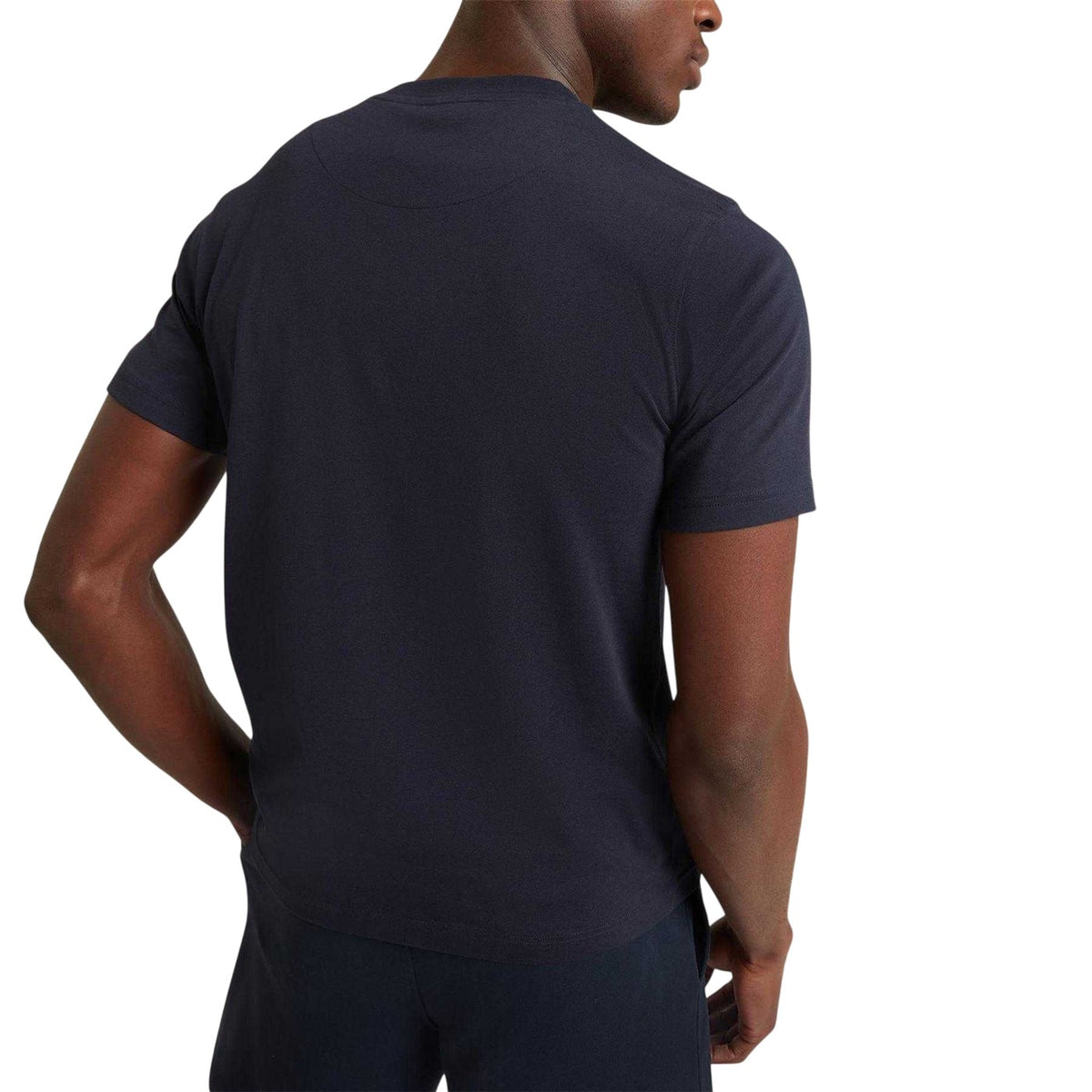 Navy - Lifestyle - Ted Baker Mens Box Logo T-Shirt