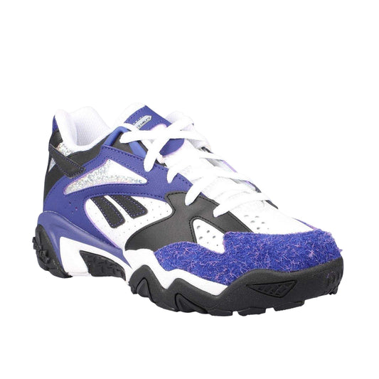 Purple - Front - Reebok Mens Preseason 94 Leather Trainers