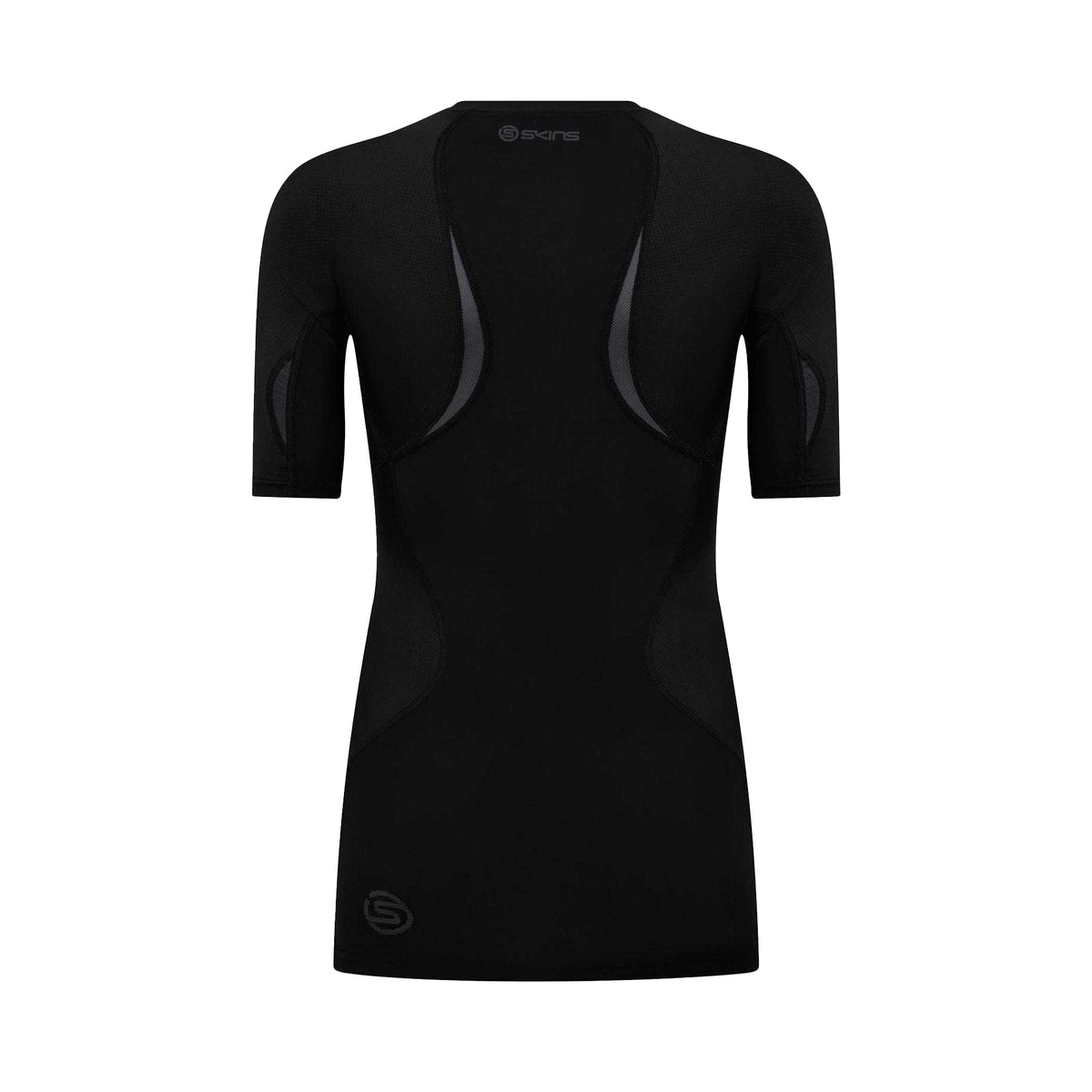 Black - Back - Skins Mens G400 Fitted Compression Shirt