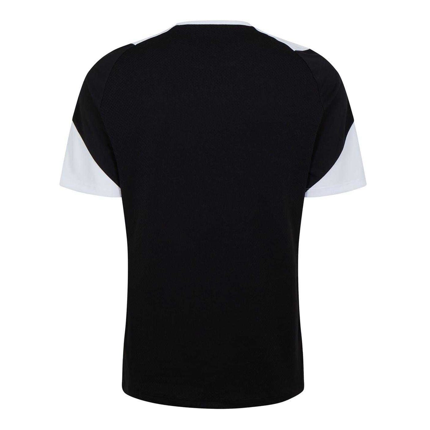 Black-White - Back - Macron Mens Barbarians 24-25 Training T-Shirt