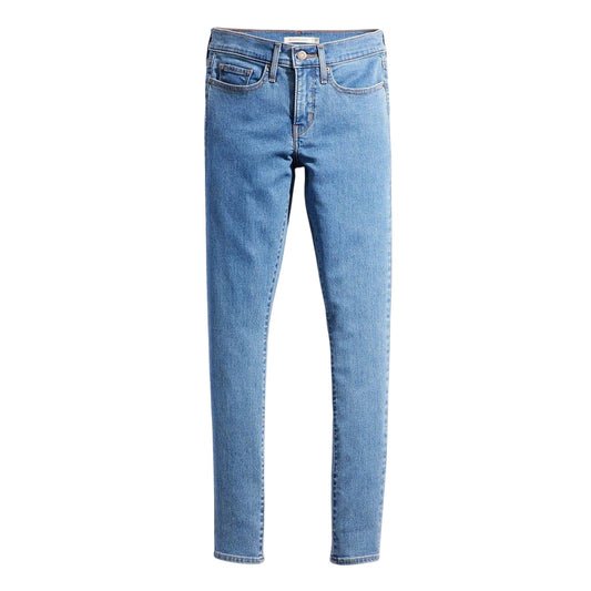 Blue - Front - Levis Womens-Ladies 311 Shaping Mid Rise Skinny Jeans