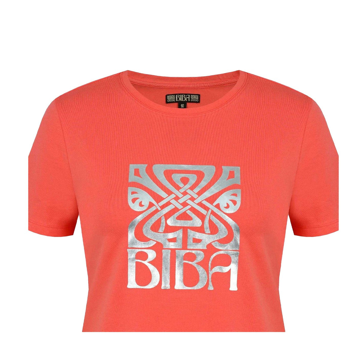Pink - Lifestyle - Biba Womens-Ladies Logo T-Shirt