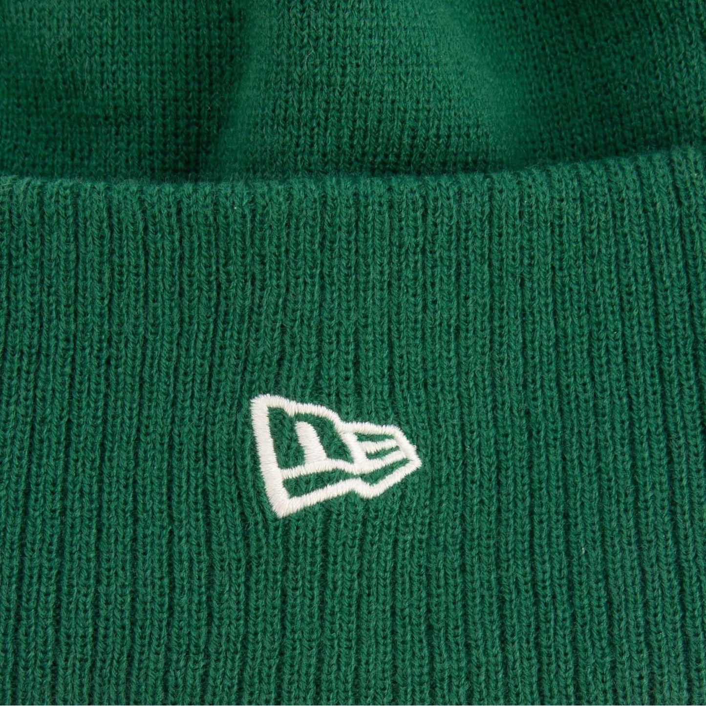 Green - Side - New Era Mens Boston Celtics NBA Knitted Beanie
