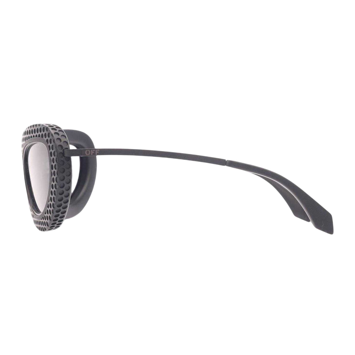Dark Grey - Back - Off White Tokyo Sun Oval Sunglasses