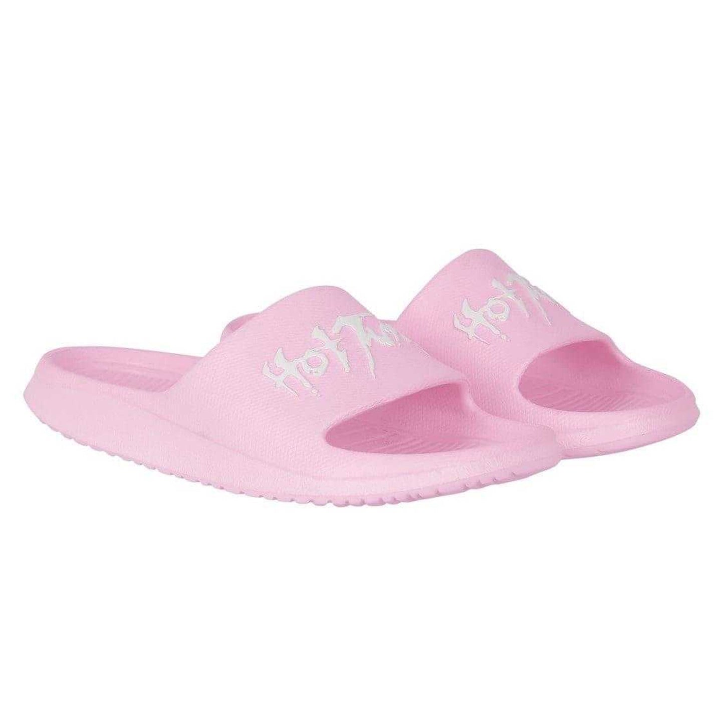 Baby Pink - Pack Shot - Hot Tuna Childrens-Kids Embossed Logo Sliders