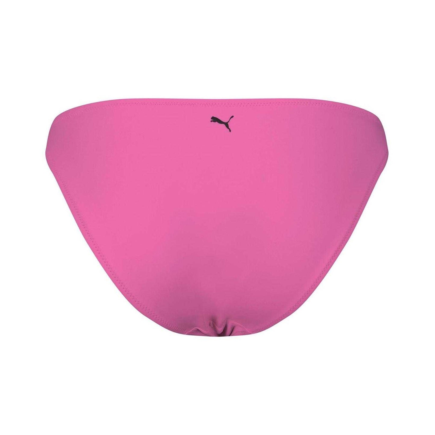 Fluorescent Pink - Back - Puma Womens-Ladies Hipster Bikini Bottoms