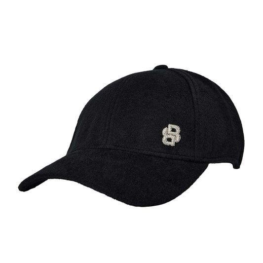 Black - Front - Boss Womens-Ladies Ari B Icon Logo Casual Baseball Cap