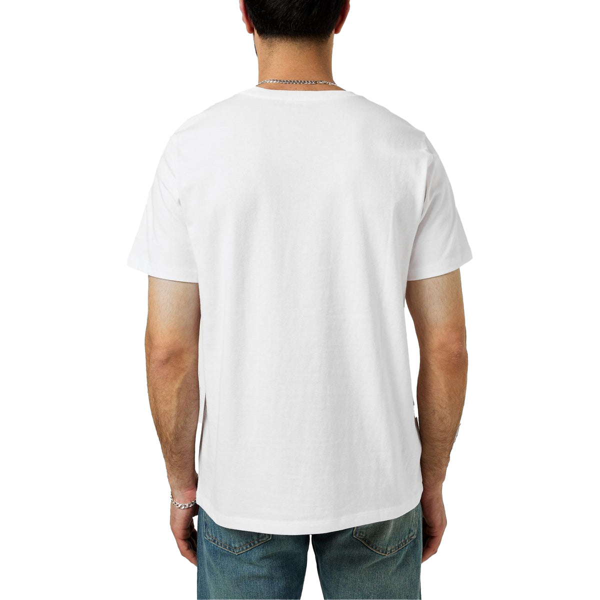 White - Lifestyle - Levis Mens Original Batwing Logo T-Shirt